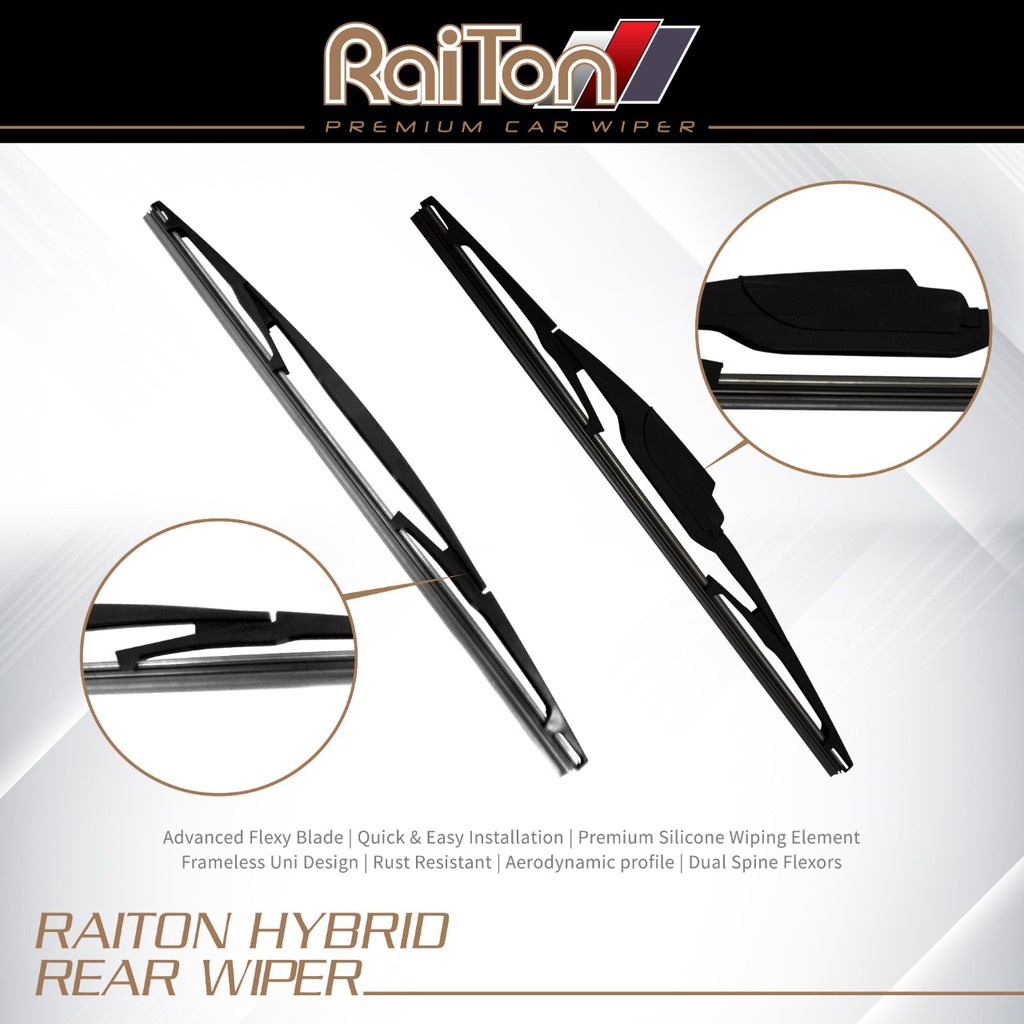 Raiton Rear Wiper Kaca Belakang Nissan Serena
