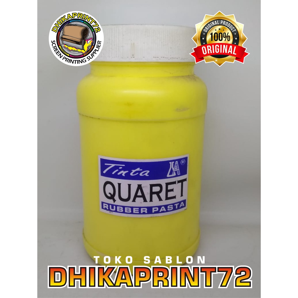 

CAT RUBBER QUARET KUNING KENARI 500 Gr