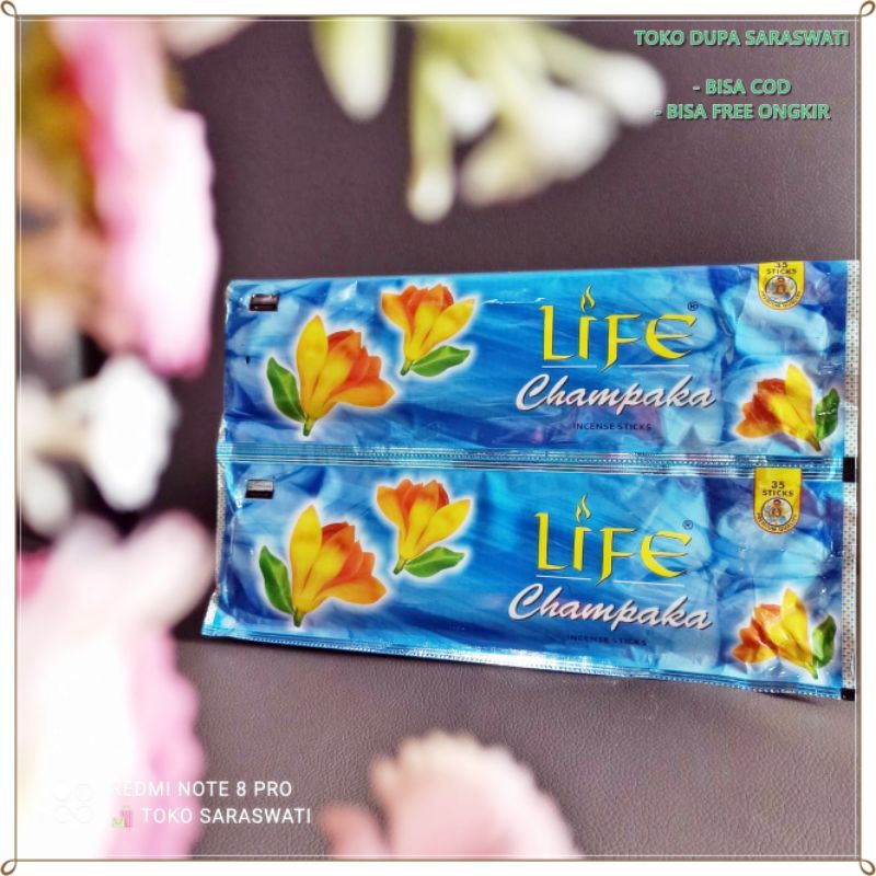Hio Dupa Wangi Life Cempaka Isi 35 Stik