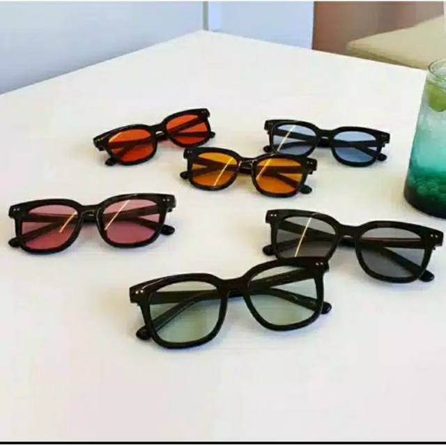 kacamata fashion small candy color sunglasses pria wanita