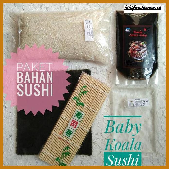 

ANEKA-BERAS- PAKET 1 BAHAN DASAR SUSHI | NORI, MAKISU, BERAS, CUKA SEASONING, SHOYU - SHOYU KIKKOMAM