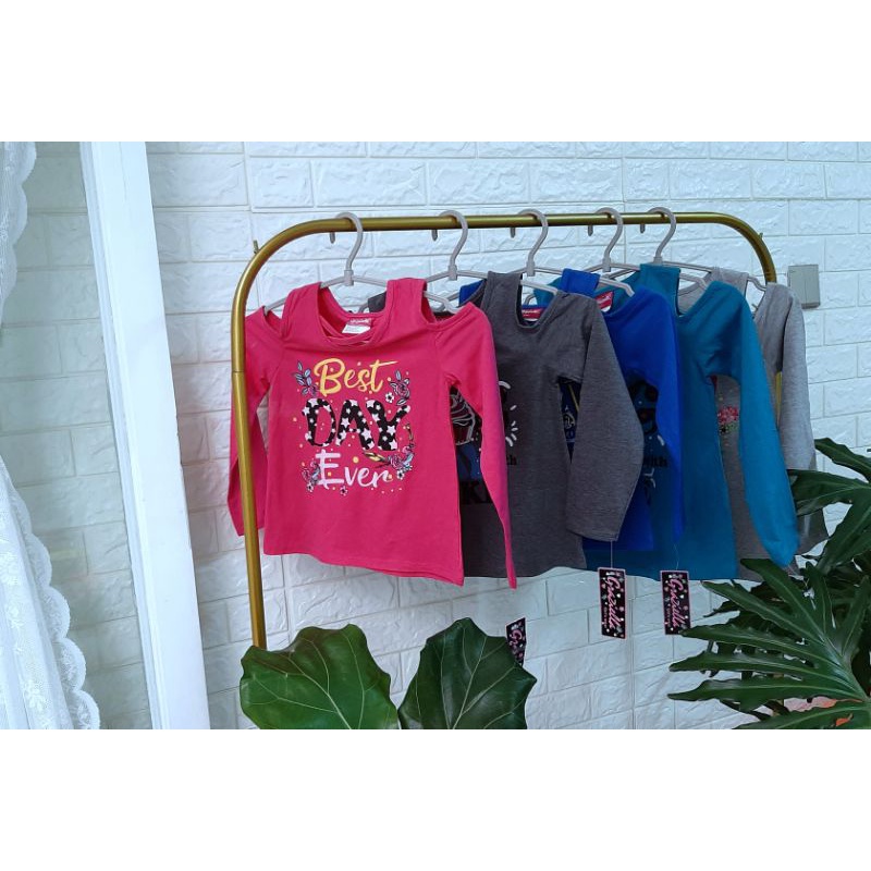 Kaos Anak Perempuan lengan panjang Graziella