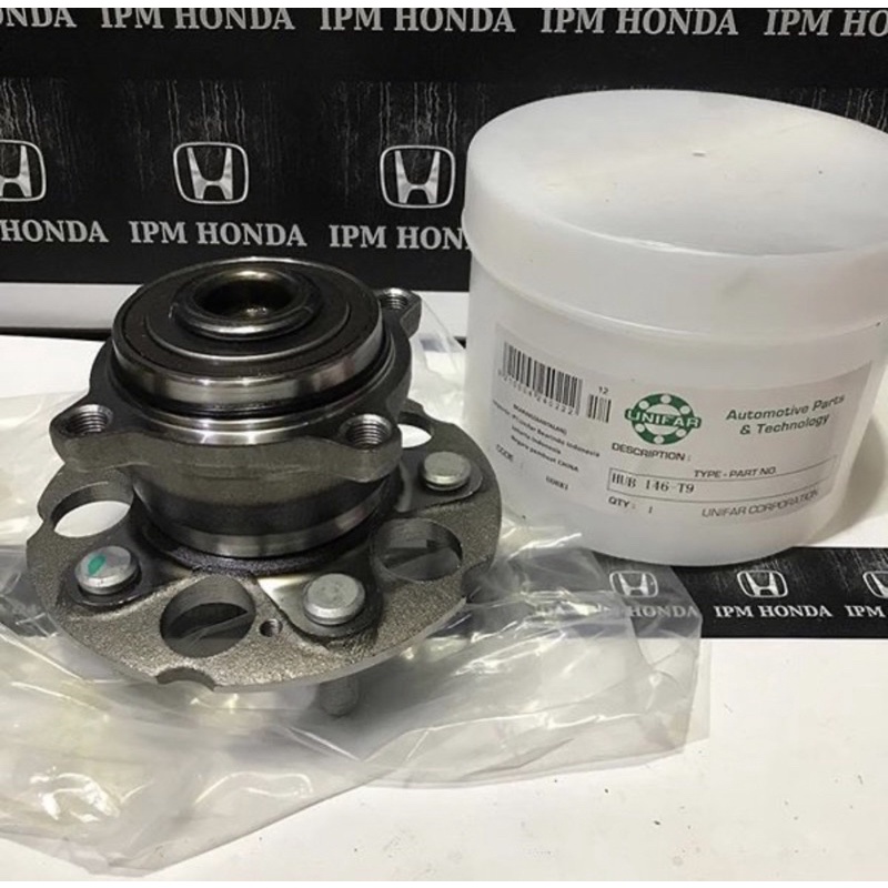 HUB062T Wheel Hub Rear Bearing Lahar Laher Roda Belakang Honda CRV GEN 3 RE RE1 RE3 2007 2008 2009 2010 2011 2012 Honda Odyssey RB1 RB3 2004-2013 Elysion 2005-2010 NTN Japan / LKS / Unifar