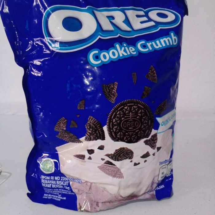 

Oreo cookie crumb asli halal