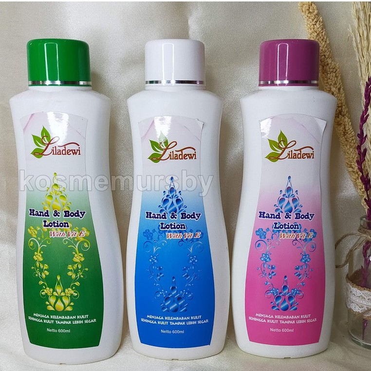 (BPOM) LILA DEWI HAND &amp; BODY LOTION 600 ml ORIGINAL