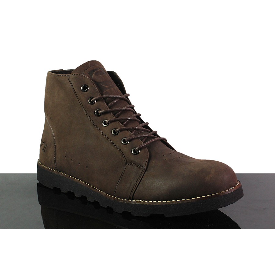 Sauqi Footwear Barbados Sepatu Pria Boots Kulit Sapi Asli Original High Quality Leather Fashion