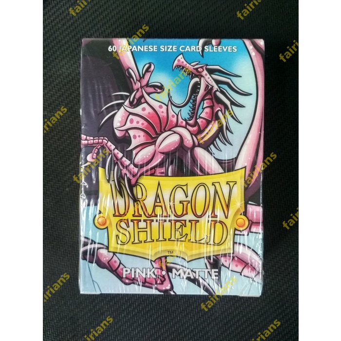 Card Sleeve Mini Dragon Shield Matte Pink
