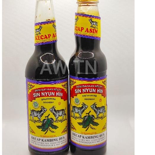 

Update kecap asin kambing dua botol kaca / plastik