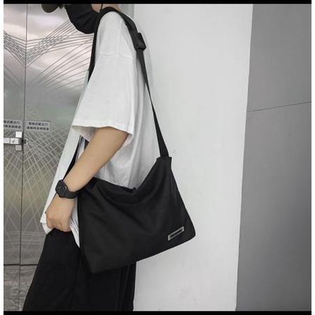 BQ 3260 RISCE TAS SELEMPANG NYLON IMPORT UNISEX  WANITA PRIA COWOK CEWEK LAKI-LAKI PEREMPUAN JAKARTA BATAM