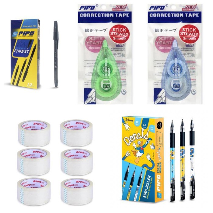 

Promo Spesial Paket 20 Dapat 2 Lusin Pulpen, 6 PCS Lakban dan 2 PC CT SESUAI FOTO Terbatas