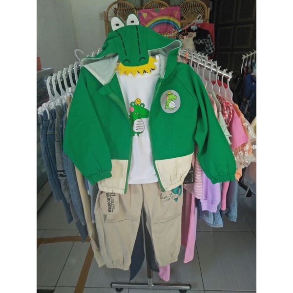 Setelan Jaket 3in1 Buaya