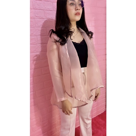 RUVELI OUTER/OUTER ORGANZA/OUTER PINK/OUTER KONDANGAN
