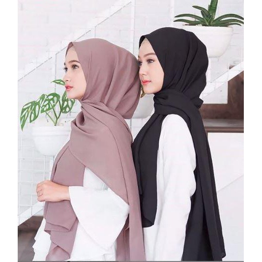 Alny Hijab - Jilbab/Hijab Pashmina Diamond Italiano/ Pastan Sabyan/ Pashmina Nissa Sabyan Diamond