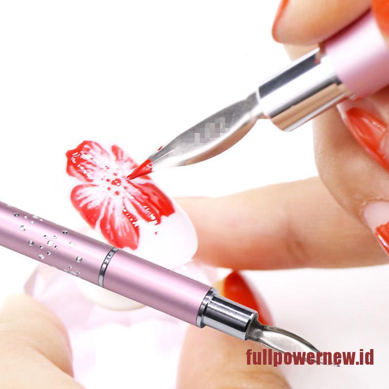 【COD】6 Heads Stainless Steel Dotting Pens UV Gel Painting Liner Pen Nail Art Tools