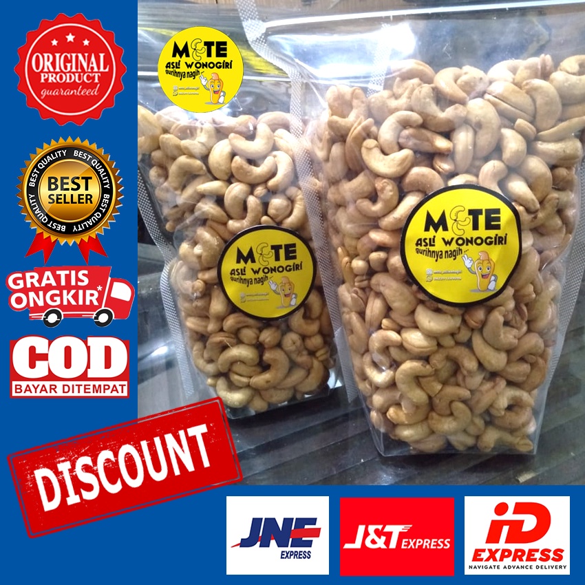 

Kacang Mete Mede Mateng Original Asli Wonogiri Utuh 500g Kualitas Premium