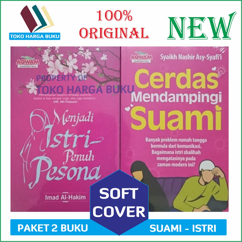 Foto Paket 2 Buku Cerdas Mendampingi Suami dan Menjadi Istri Penuh Pesona - Aqwam