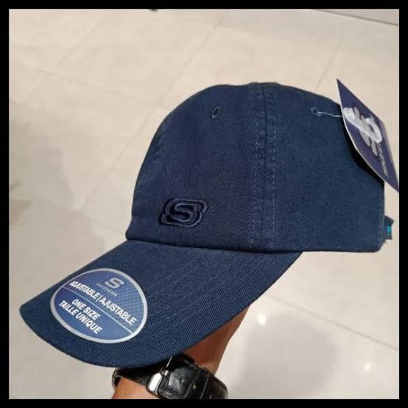 ORI Sale Sport Station Topi Skechers Navy