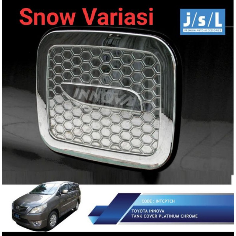 Kijang Innova tutup tangki mobil tank cover platinum chrome JSL