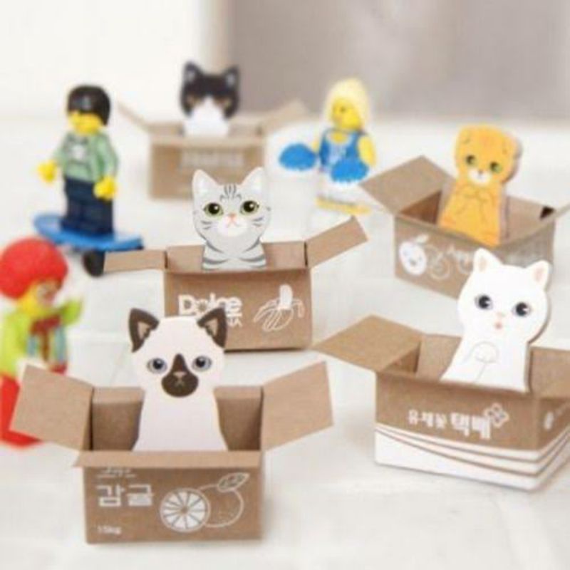 

JOURNALCARE.ID || Memo sticky notes Motif Kartun Kucing Lucu
