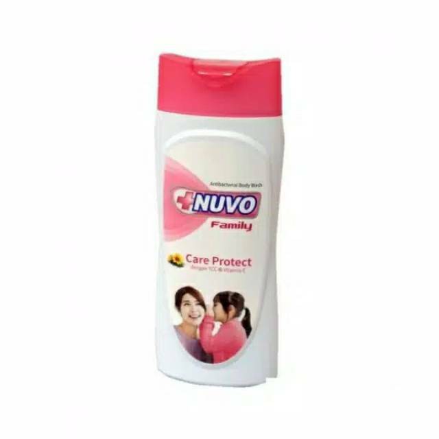 Nuvo Body Wash Care Protect Sabun Mandi Cair Botol 250 ml