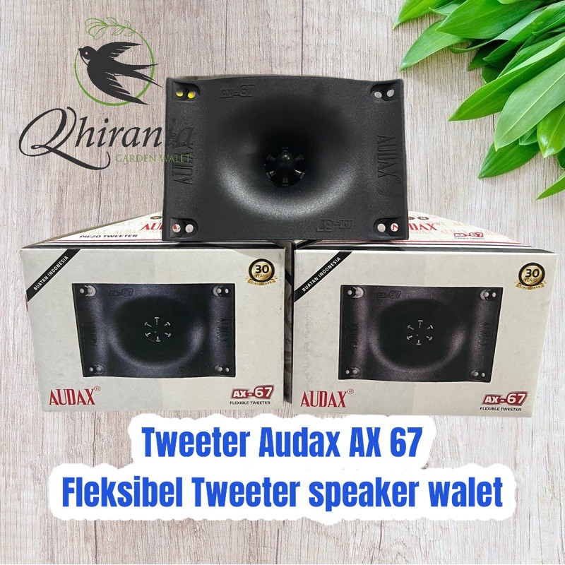 Tweeter WALET Audax AX 67 Fleksibel Tweeter speaker walet / AUDAX 67