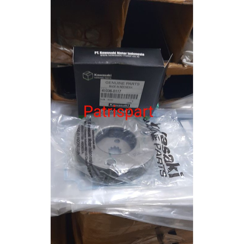 Kampas Ganda kanfas kopling ganda zx130 zx 130 original kawasaki