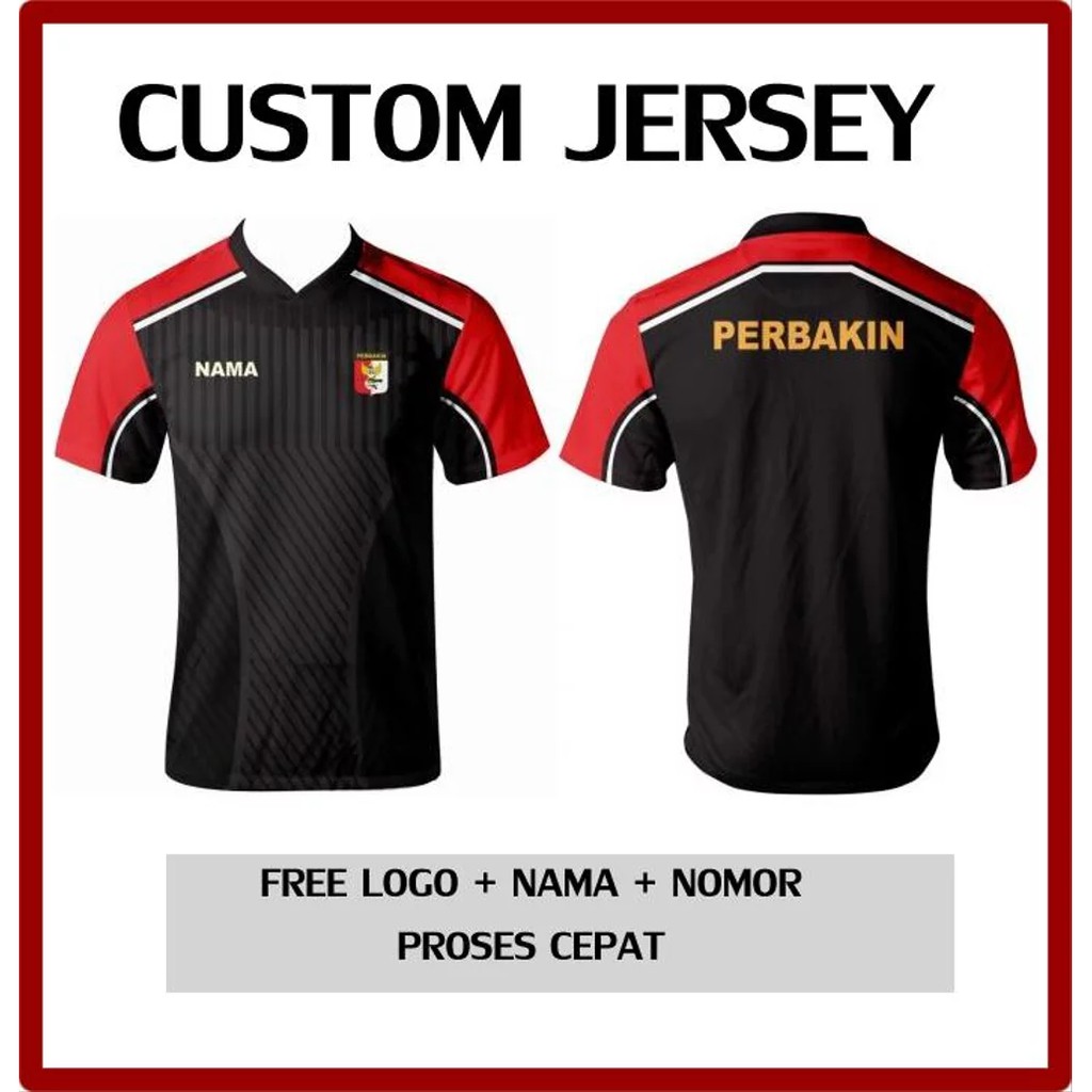 Baju Kaos Jersey Perbakin 586 Printing Custom