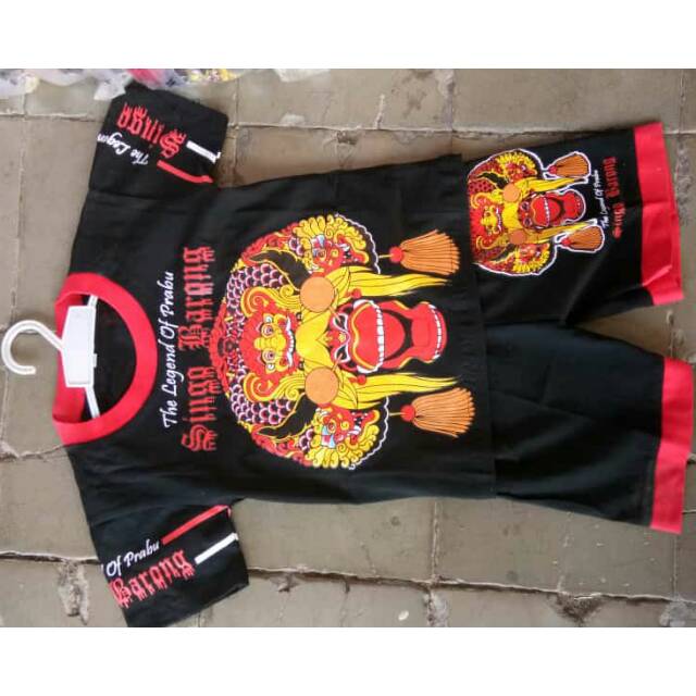 Kaos barongan anak / kaos anak / kaos setelan / kaos jaranan / kaos barong / kaos / barongan / reog