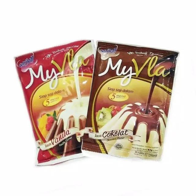 

Nutrijell MyVla Vanila & Coklat 63g