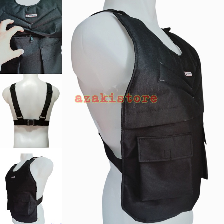 Rompi Motor Pelindung Dada Body Protector Depan Saja