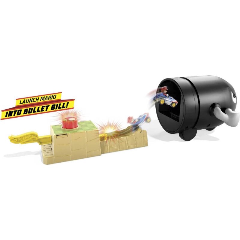 Hot Wheels GKY54 Mario Kart Bullet Bill Play Set