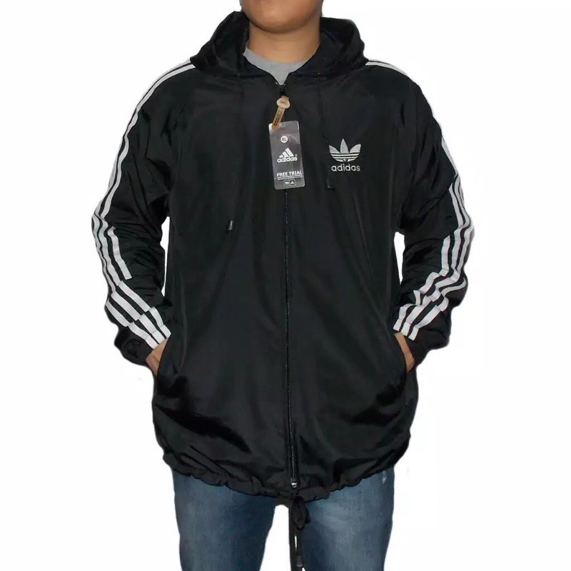 BISA COD-Jaket Parasut ADIDAS parasut grosir