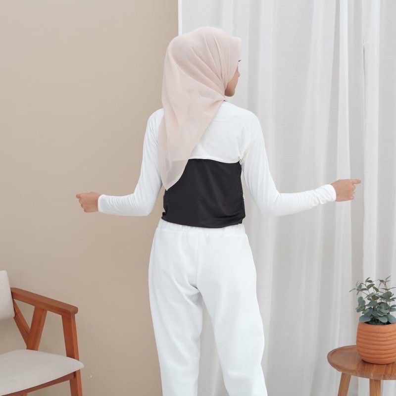 MANSET TANGAN SAMBUNG BALERO SPANDEK BALON / DALAMAN HIJAB / INNER BAJU-4