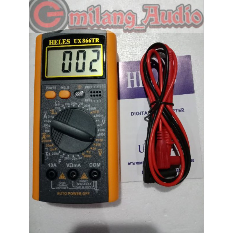 Avometer Digital Heles UX866TR