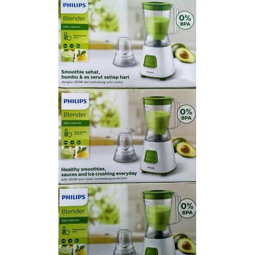 Philips Blender HR2057 HR2056 HR 2057 HR 2056 - Hijau muda