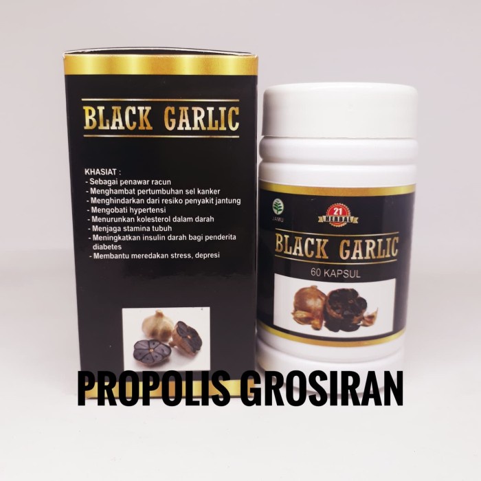 Kapsul Black Garlic Herbal 21 60 kapsul