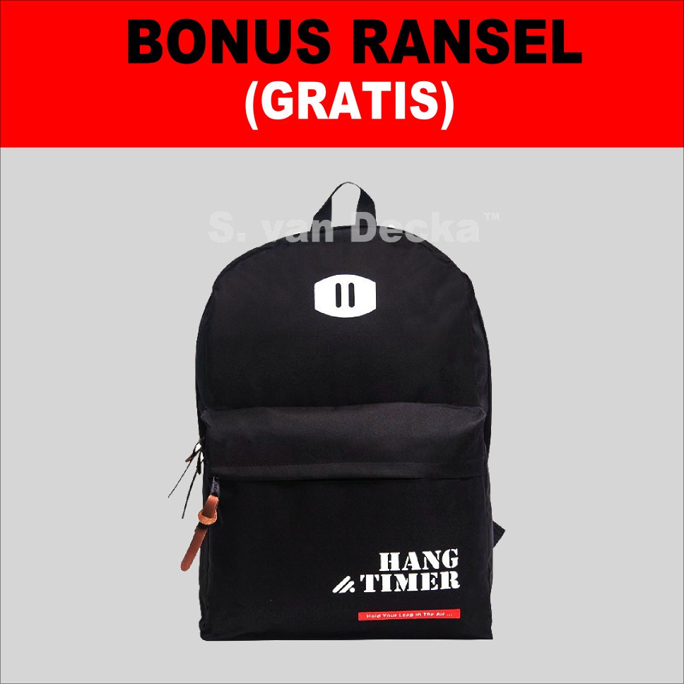 Sepatu Pria R-XMTZ-09T S. van Decka Bonus Ransel