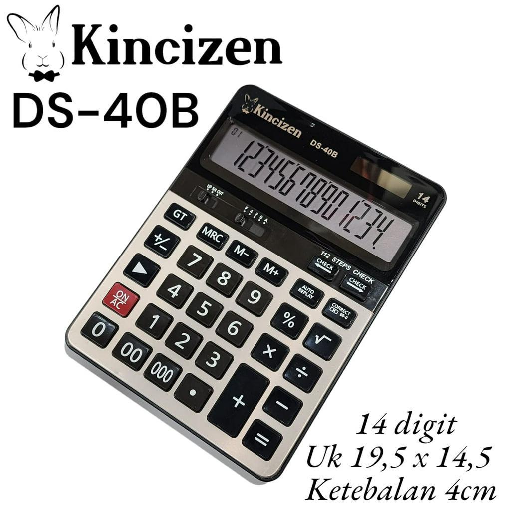 

kalkulator / calculator dagang 14 digit DS 40B