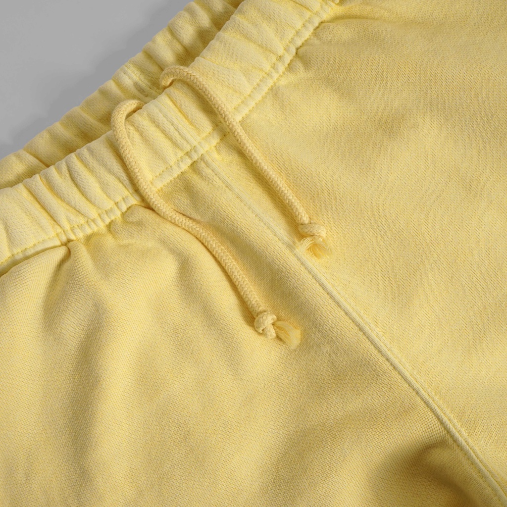 Celana Sweatpants Pria CHMPN Lightweight Fleece Yellow