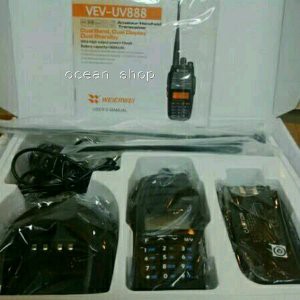 HT WERWEI 10 WATT UV888 DUAL BAND DUAL STANBY BATERAI 3600MAh Terbaik