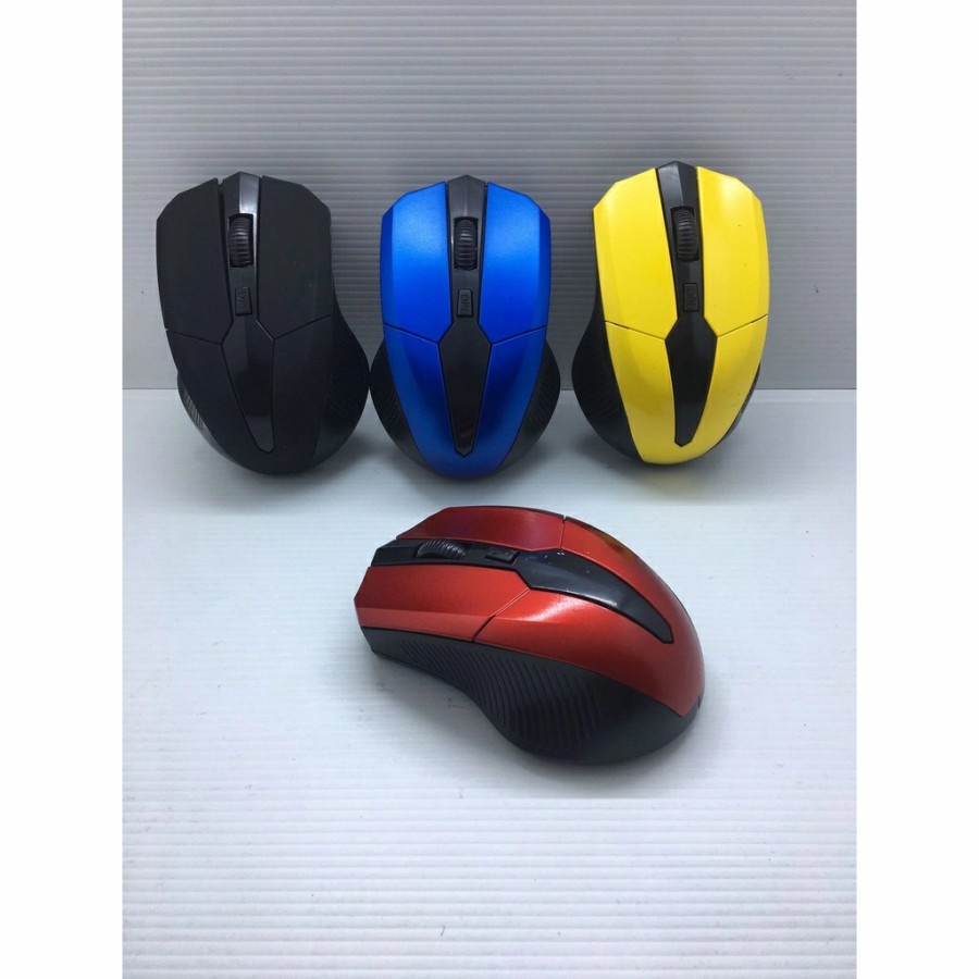 Mouse Wireless W220A 2.4G Optical USB Mouse Gaming dengan Receiver USB untuk PC Laptop mouse bluetooth M185 M187  NEW