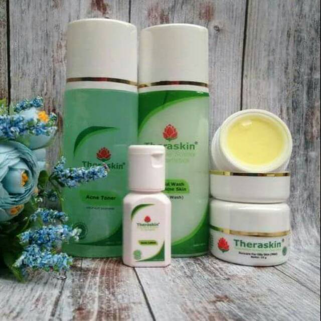 THERASKIN PAKET ACNE RINGAN/ACNE SEDANG