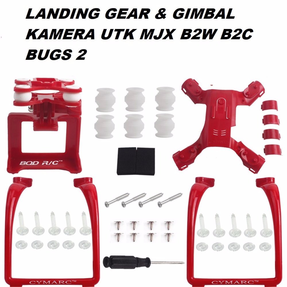 Landing Gear Gimbal Kamera untuk MJX Bugs 2W B2W B2C