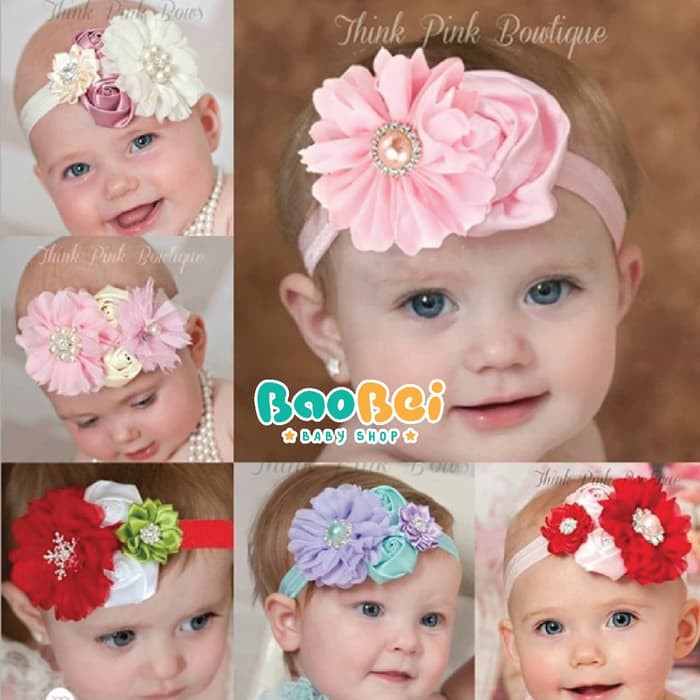 PROMO Headband Baby/ Bando Bayi/Headband New born/ jepitan rambut
