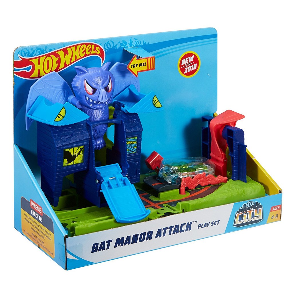 Hot Wheels City Bat Manor Attack