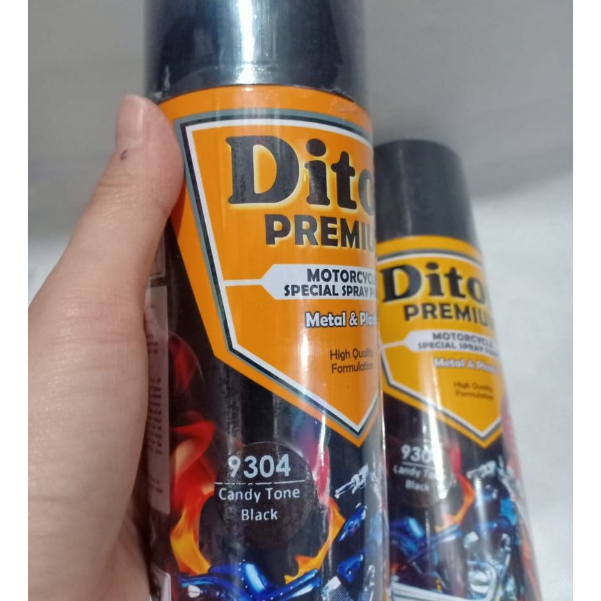 Pilok Pilox DITON Premium 9304 Candytone Black Candy Tone Hitam (400cc / 400ml)