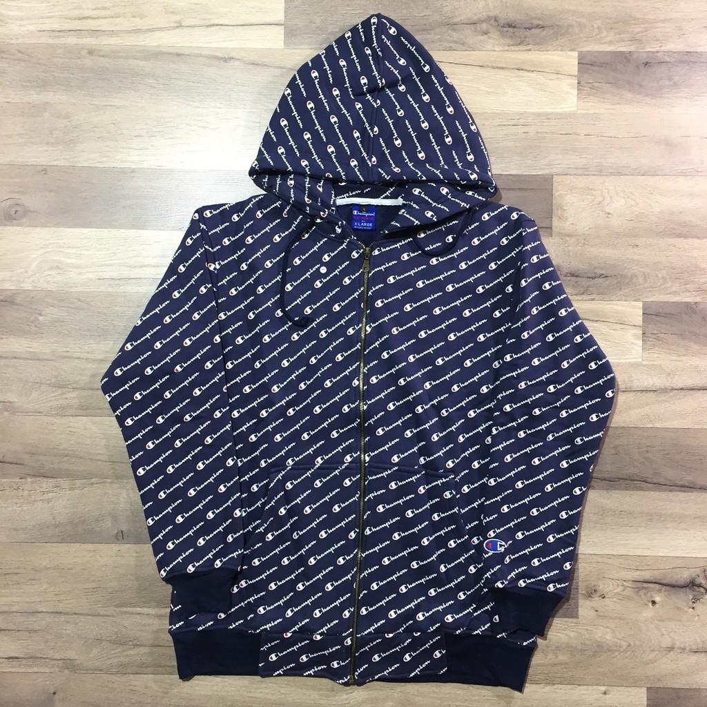 HOODIE - FULL PRINT CHAMPION ZIPER