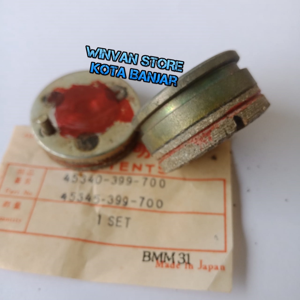 Kampas Rem kanvas Disc Pad cakram depan Honda GL 100 GL100 GL 125 Disped dispad - Japan