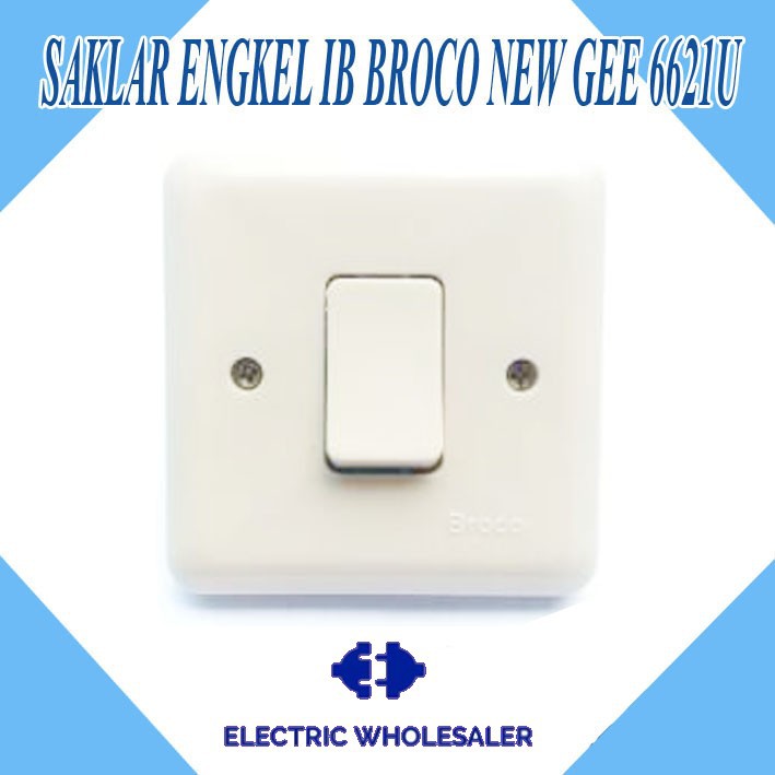 SAKLAR ENGKEL IB BROCO NEW GEE 6621U