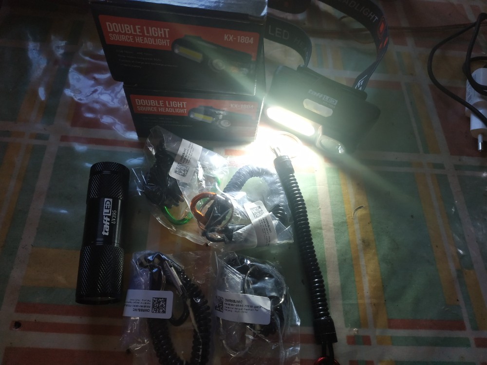 Senter Led Mini Ultraviolet Uv 400nm 9 Led - Uv-395